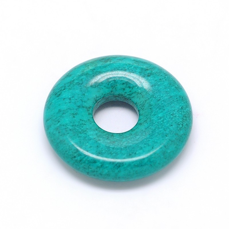 Pendentif Pi Chinois Turquoise 40 mm