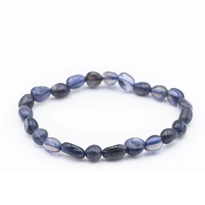 Bracelet Pierres roulées lolite