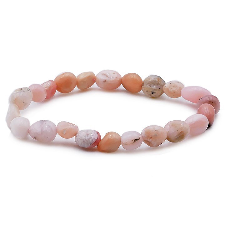 Bracelet Opale Rose grains