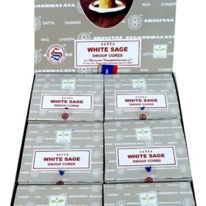 Cônes d'encens Sauge blanche