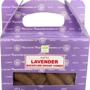 Cônes d'encens à refoulement lavande