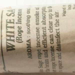 Encens Népalais cordes SAUGE BLANCHE