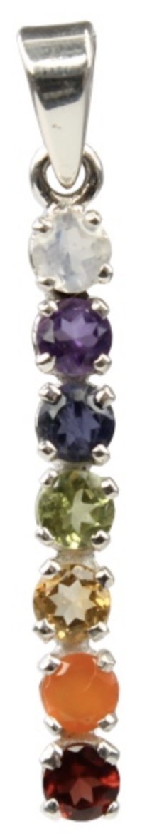 Chakras en Argent Pierres des Chakras