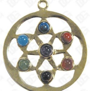 Chakras Mandala 7 chakras doré