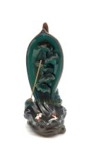 Brûleur d'encens à refoulement Cascade