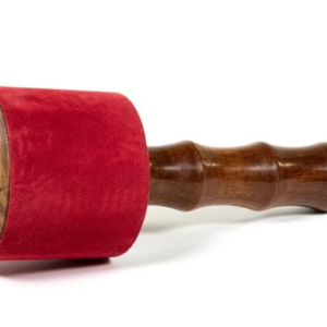 Maillet peau chamois manche en bois