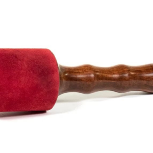 Maillet peau chamois manche en bois