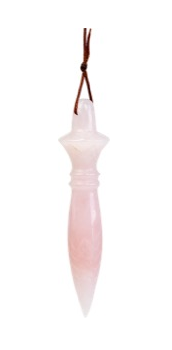 Pendule Thot en Quartz Rose