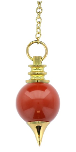 Pendule Sephoroton en Jaspe Rouge