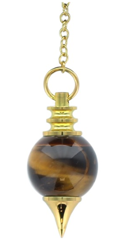 Pendule Sephoroton en Oeil de Tigre