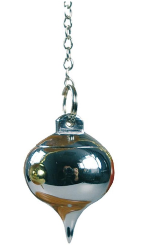 Pendule Goutte Témoin Chromé