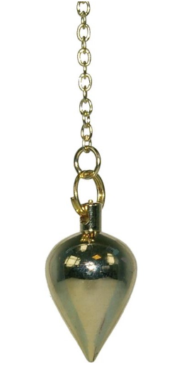 Pendule Mimosa Petit Modèle Doré