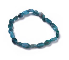 Perlespierres roulées Apatite bleu