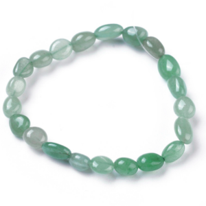 Bracelet pierres roulées Aventurine verte