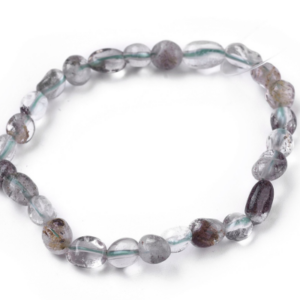 Bracelet pierres roulées Lodolite