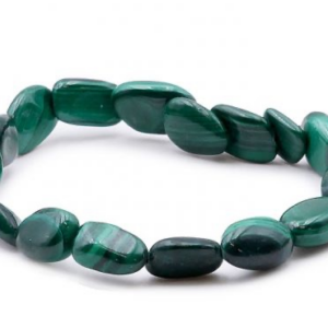 Bracelet Pierres Roulées Malachite