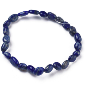 Bracelet pierres roulées Lapis lazuli
