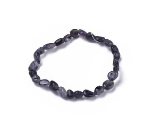 Bracelets pierres roulées Lolite