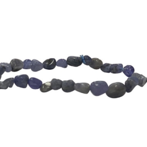 Bracelet pierres roulées tanzanite