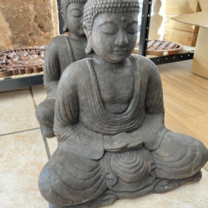 Bouddha en pierre de 40cm et 19,2kg