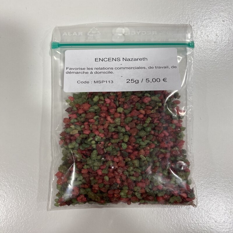 Encens résine Nazareth