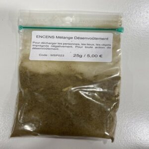 Encens résine Désenvoûtement