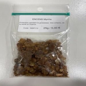 Encens résine Myrrhe