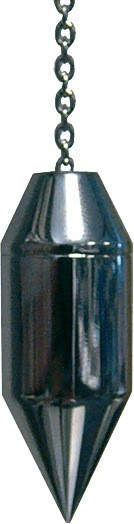 Pendule Cylindre Témoin en Laiton Chromé