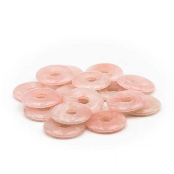 Pendentif pi chinois Quartz rose 3cm