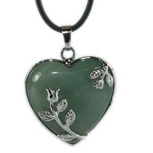 Coeur Tulipe aventurine (3 cm)