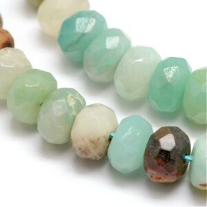 BRACELET Amazonite Abacus perles 08mm